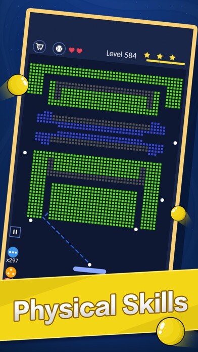 Emulate iPhone app Break Bricks - physics balls using MyAndroid Emulate iPhone app Break Bricks - physics balls using MyAndroid