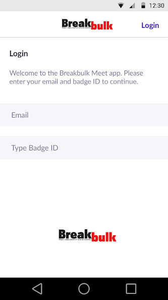 Emulate Android APK Breakbulk Meet App Emulate Android APK Breakbulk Meet App