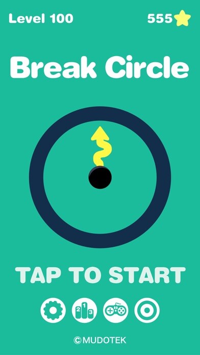 Emulate iPhone app Break Circle using MyAndroid