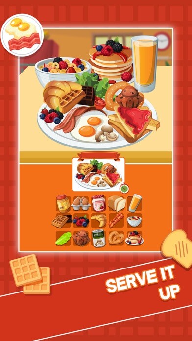 Emulate iPhone app Breakfast Restaurant Shop using MyAndroid