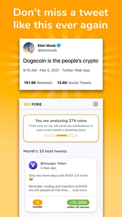 Emulate iPhone app Breaking Crypto News using MyAndroid