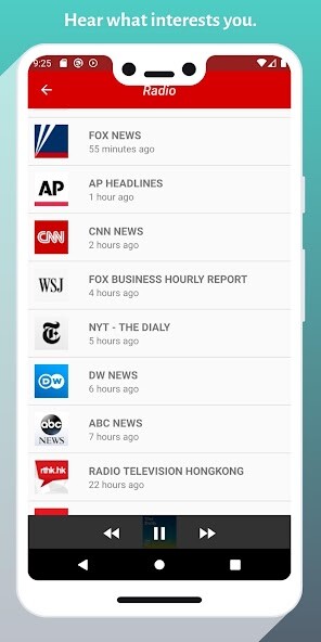 Run android online APK Breaking News and Hourly Newscast from MyAndroid or emulate Breaking News and Hourly Newscast using MyAndroid