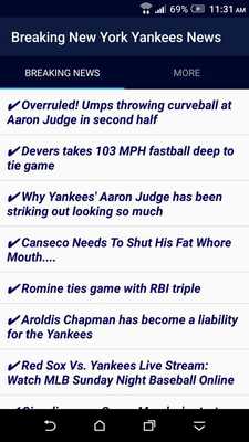 Emulate Android APK Breaking New York Yankees News Emulate Android APK Breaking New York Yankees News