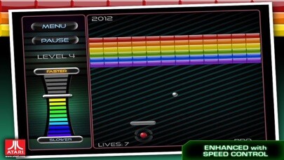 Emulate iPhone app Breakout®: Boost using MyAndroid