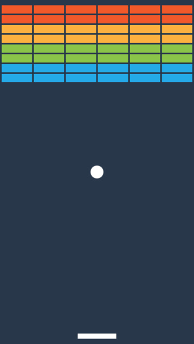 Emulate iPhone app Breakout by CodeHS using MyAndroid