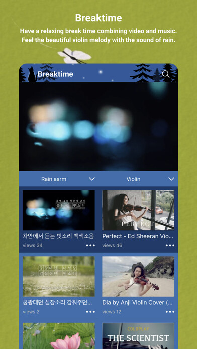 Emulate iPhone app Breaktime– HEALING,ASMR,MUSIC using MyAndroid
