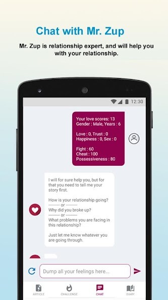Run android online APK Breakup Help - Mend your Love and Relationship from MyAndroid or emulate Breakup Help - Mend your Love and Relationship using MyAndroid