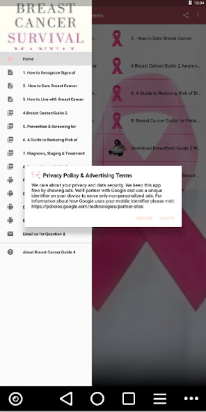 Run android online APK Breast Cancer Survival Guide for Patients from MyAndroid or emulate Breast Cancer Survival Guide for Patients using MyAndroid Run android online APK Breast Cancer Survival Guide for Patients from MyAndroid or emulate Breast Cancer Survival Guide for Patients using MyAndroid