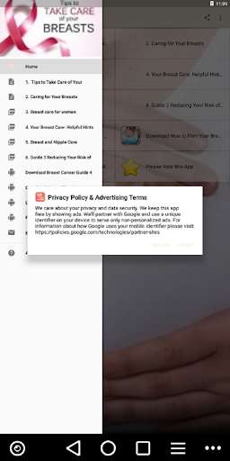 Run android online APK Breast Care: Helpful Tips To Keep Breasts Healthy from MyAndroid or emulate Breast Care: Helpful Tips To Keep Breasts Healthy using MyAndroid