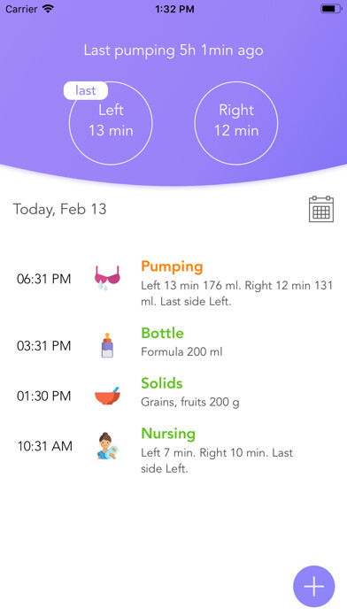Emulate iPhone app Breast feeding app+ using MyAndroid Emulate iPhone app Breast feeding app+ using MyAndroid