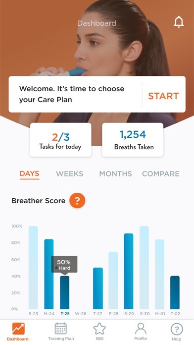 Emulate iPhone app Breather Coach using MyAndroid Emulate iPhone app Breather Coach using MyAndroid