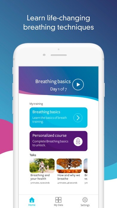 Emulate iPhone app breathesimple: breath training using MyAndroid Emulate iPhone app breathesimple: breath training using MyAndroid