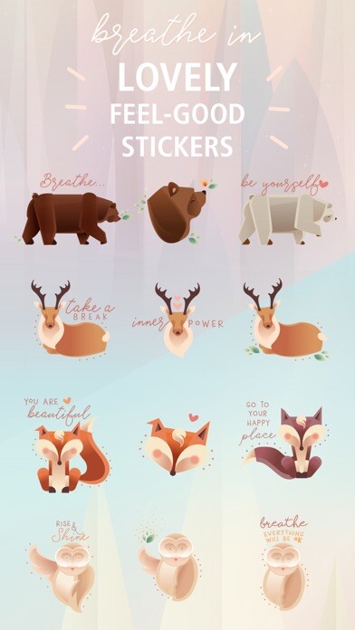 Emulate iPhone app Breathe Stickers using MyAndroid Emulate iPhone app Breathe Stickers using MyAndroid