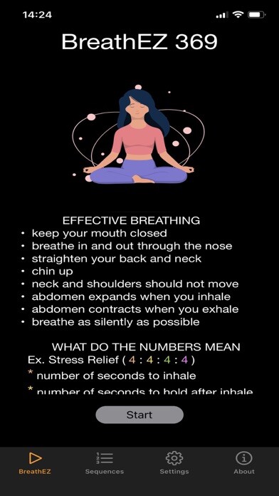 Emulate iPhone app BreathEZ 369 using MyAndroid