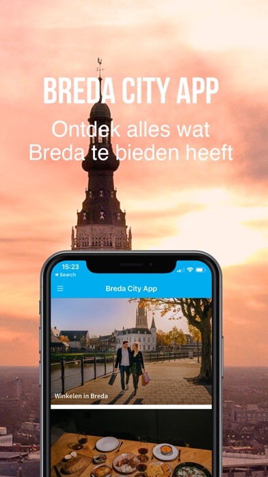 Emulate iPhone app Breda City App using MyAndroid