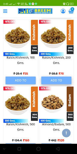 Run android online APK BreemKart - Breem Retail Services Pvt. Ltd. from MyAndroid or emulate BreemKart - Breem Retail Services Pvt. Ltd. using MyAndroid