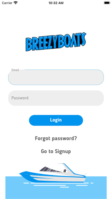 Emulate iPhone app Breezy Boats using MyAndroid