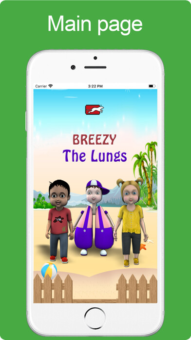 Emulate iPhone app Breezy – The Lungs using MyAndroid