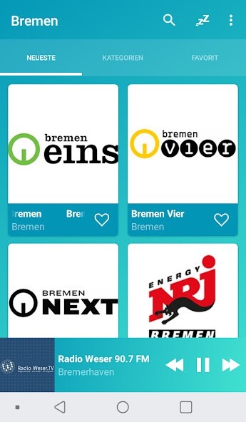 Run android online APK Bremen radios online from MyAndroid or emulate Bremen radios online using MyAndroid