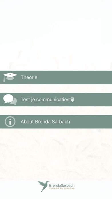 Emulate iPhone app Brenda Sarbach Training using MyAndroid