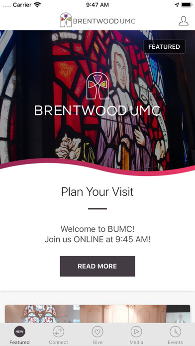 Emulate iPhone app Brentwood United Methodist using MyAndroid Emulate iPhone app Brentwood United Methodist using MyAndroid