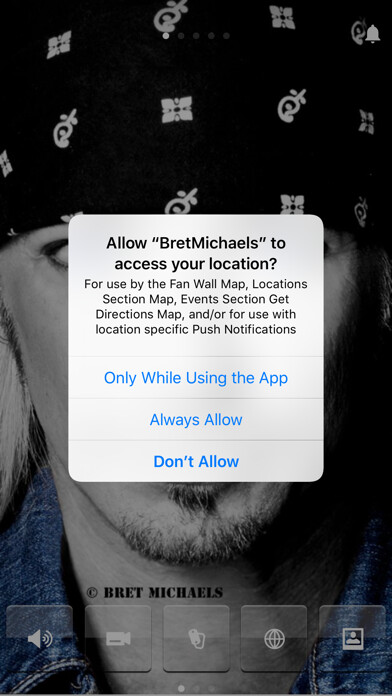 Emulate iPhone app Bret Michaels using MyAndroid