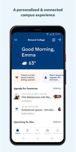 Run android online APK Brevard College Radar from MyAndroid or emulate Brevard College Radar using MyAndroid