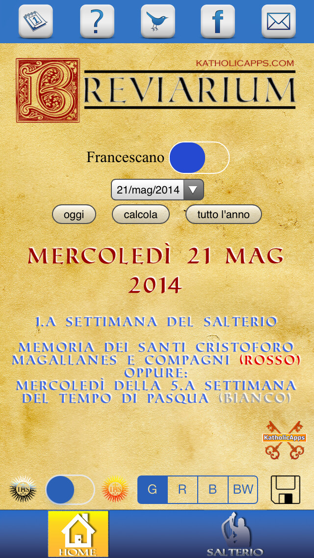 Emulate iPhone app BreviariumLite using MyAndroid Emulate iPhone app BreviariumLite using MyAndroid