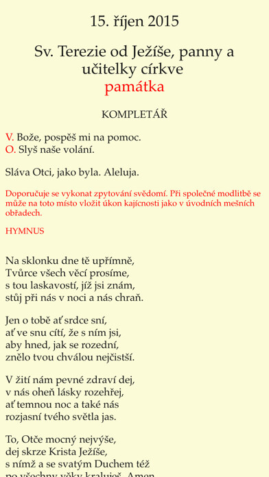 Emulate iPhone app Breviář using MyAndroid