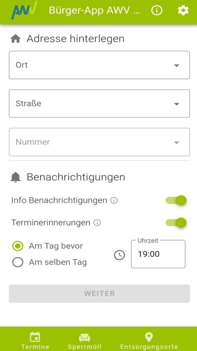 Emulate iPhone app Bürger-App AWV Groß-Gerau using MyAndroid Emulate iPhone app Bürger-App AWV Groß-Gerau using MyAndroid