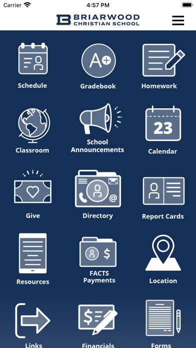 Emulate iPhone app Briarwood Christian School using MyAndroid Emulate iPhone app Briarwood Christian School using MyAndroid