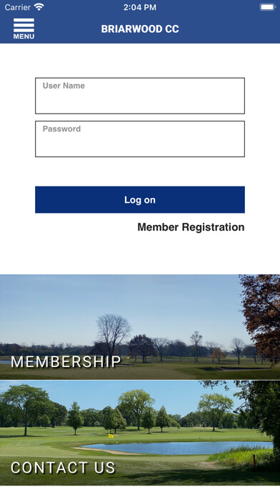 Emulate iPhone app Briarwood Country Club using MyAndroid Emulate iPhone app Briarwood Country Club using MyAndroid