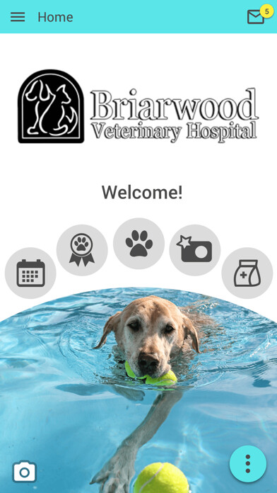 Emulate iPhone app Briarwood Vet using MyAndroid