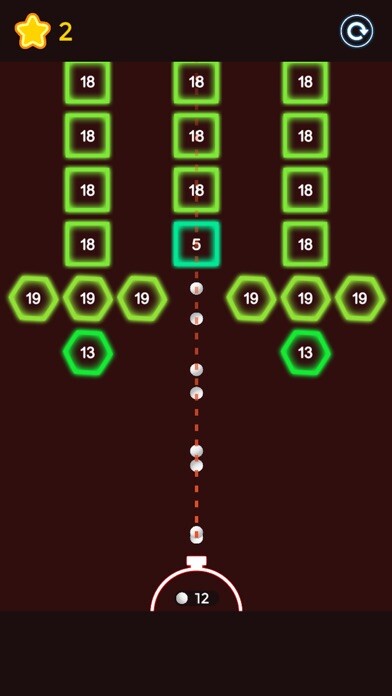 Emulate iPhone app Brick Balls 2018 using MyAndroid