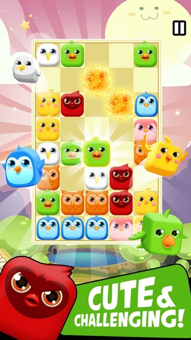 Emulate iPhone app Brick Birds - Drop & Pop using MyAndroid