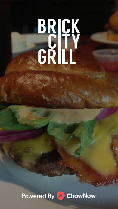 Emulate iPhone app Brick City Grill using MyAndroid