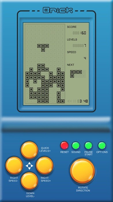 Emulate iPhone app Brick Classic Pro using MyAndroid