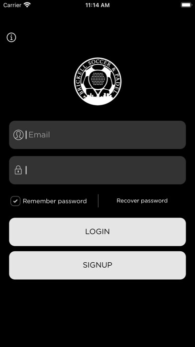 Emulate iPhone app Brickell Soccer & Padel using MyAndroid