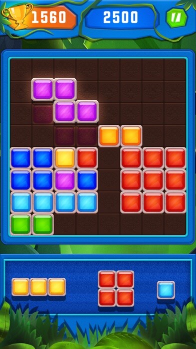 Emulate iPhone app Brick jewel puzzle classic using MyAndroid