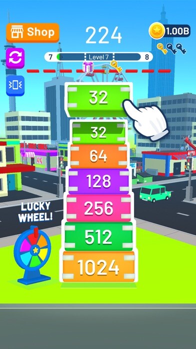 Emulate iPhone app Brick Merge 3D using MyAndroid Emulate iPhone app Brick Merge 3D using MyAndroid