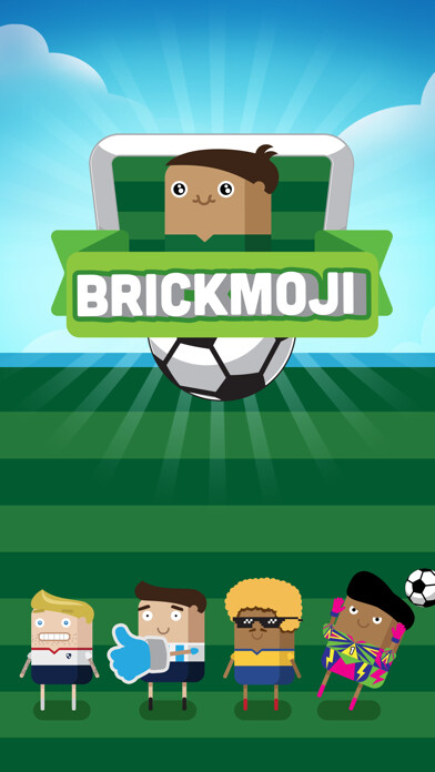 Emulate iPhone app Brickmoji Stickers: Soccer Edition using MyAndroid Emulate iPhone app Brickmoji Stickers: Soccer Edition using MyAndroid
