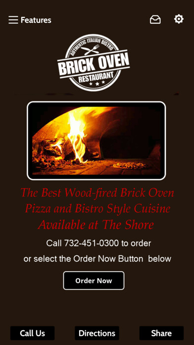 Emulate iPhone app Brick Oven Restaurant using MyAndroid Emulate iPhone app Brick Oven Restaurant using MyAndroid