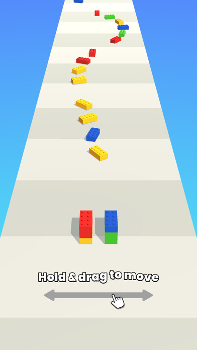 Emulate iPhone app Brick runner 3D! using MyAndroid Emulate iPhone app Brick runner 3D! using MyAndroid