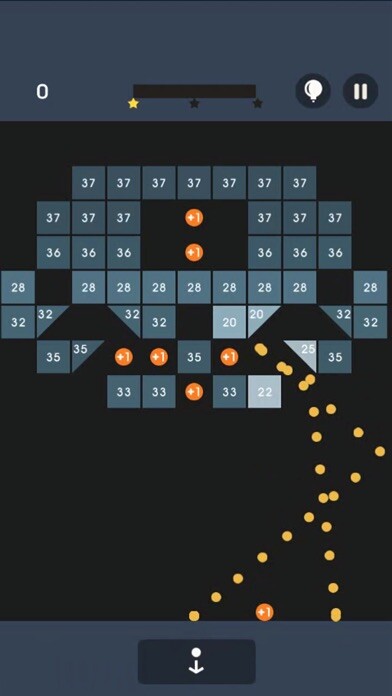 Emulate iPhone app Bricks Breaker Puzzle using MyAndroid