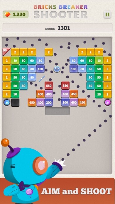 Emulate iPhone app Bricks Breaker Shooter using MyAndroid Emulate iPhone app Bricks Breaker Shooter using MyAndroid