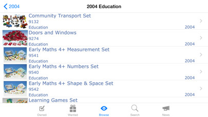 Emulate iPhone app Brickset using MyAndroid