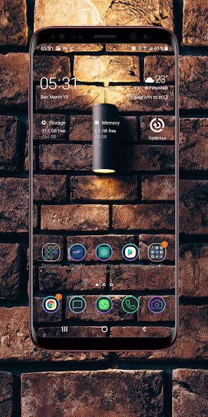 Run android online APK Brick Wall Wallpaper from MyAndroid or emulate Brick Wall Wallpaper using MyAndroid