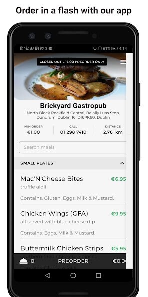 Run android online APK Brickyard Gastropub from MyAndroid or emulate Brickyard Gastropub using MyAndroid