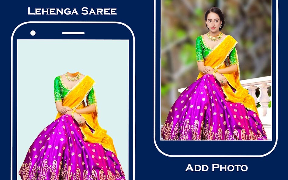 Run android online APK Bridal lehenga saree editor from MyAndroid or emulate Bridal lehenga saree editor using MyAndroid