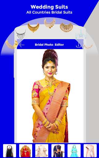 Run android online APK Bridally - Wedding Makeup Pro Photo Editor picsapp from MyAndroid or emulate Bridally - Wedding Makeup Pro Photo Editor picsapp using MyAndroid